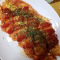 ちなゆきなママ's cooksnap of when they made リメイク！ミートソースで大きなオムレツ♡.