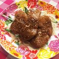mmak3434♡'s cooksnap of when they made 豚肉の甘辛ひとくちステーキ.
