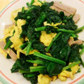 みんめいこ's cooksnap of when they made 簡単♡ほうれん草とふんゎり卵のマヨ炒め♡.