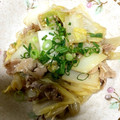 ハーマイオニー☆'s cooksnap of when they made 豚肉と白菜とシメジの柚子胡椒炒め煮.