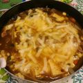 nj0618's cooksnap of when they made ✿悪魔のチーズ鍋　和風カレー味✿.