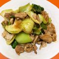 SmileMommy's cooksnap of when they made 豚肉とチンゲンサイのオイスターソース炒め.