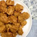 イロドリ310's cooksnap of when they made 鶏胸肉でふわふわナゲット.