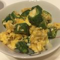 ゆいまーるん's cooksnap of when they made オクラで歯ごたえUP♡卵炒め.