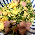 shion0907's cooksnap of when they made 豆苗と卵のウェイパー炒め.