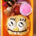 ぶたごろう's cooksnap of when they made スポンジボブ キャラ弁.