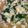 ちゃぎー's cooksnap of when they made 玉子あんかけうどん.