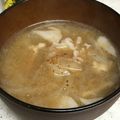 yummy?'s cooksnap of when they made 父が愛した我が家の豚汁は豚肉と玉ねぎだけ.