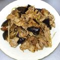 ☆ありか358☆'s cooksnap of when they made 秋ナスともやしと豚肉のポン酢ソテー.