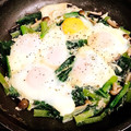 ☆♡Sakura♡☆'s cooksnap of when they made 超簡単！小松菜と目玉のおひたし.