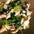 tayuko310's cooksnap of when they made 三つ葉と鶏胸肉の柚子胡椒和え.