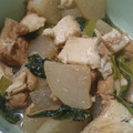 ★smiling★'s cooksnap of when they made 大根人参ちくわ小松菜厚揚げの煮物♪.