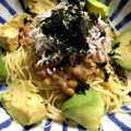 めるめるっちっち's cooksnap of when they made アボカド納豆しらす＊蕎麦.
