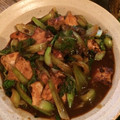 糠に釘入れたら's cooksnap of when they made トウチで厚揚げ青梗菜炒め.