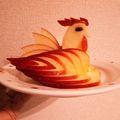 みゆ☆ちゃん's cooksnap of when they made (飾り切り)白鳥になりたいニワトリ.