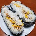 クックY08S17☆'s cooksnap of when they made ツナマヨコーンのおにぎらず.