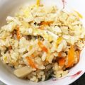 やえまりも's cooksnap of when they made 生姜たっぷり炊き込みご飯.
