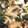 米米～'s cooksnap of when they made 大根の葉と油揚げの煮浸し（簡単）.