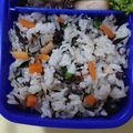 phnanzu's cooksnap of when they made ひじき煮リメイク！梅ひじきチャーハン.