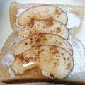 けんけん1016's cooksnap of when they made リンゴとカッテージチーズのサンドイッチ.