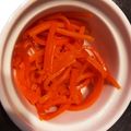 ゆか＊みく's cooksnap of when they made シンプル！にんじんだけの塩きんぴら.