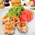 すきやきんぐ's cooksnap of when they made コーンとチーズの包み餃子。.
