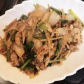 クックSHCHTZ☆'s cooksnap of when they made 豚肉と玉ねぎの炒め物.