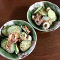 ♪さぁーちゃん♪'s cooksnap of when they made 簡単きゅうりちくわ.