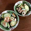 ♪さぁーちゃん♪'s cooksnap of when they made 簡単きゅうりちくわ.