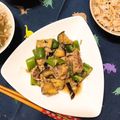 ひろねり's cooksnap of when they made サバ缶のナス味噌炒め.