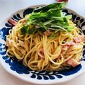 なりんこ21's cooksnap of when they made 鰹だしの和風カルボナーラ.