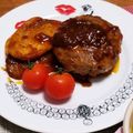 ペコペコぺこちゃん's cooksnap of when they made 卵豆腐でチーズハンバーグ【ふわっ激うま】.
