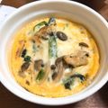 食欲オバケちん's cooksnap of when they made パイ生地なしで♪♪♪ココットキッシュ♡.