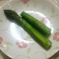 toccot's cooksnap of when they made 簡単！大きなアスパラガスの下処理.