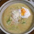 yuchiママ's cooksnap of when they made 1人分　たっぷり白菜のミルクカレーうどん.