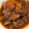 REALmei's cooksnap of when they made 豚バラ肉の赤ワイン煮込み.
