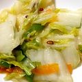nyaoooo's cooksnap of when they made 簡単中華・白菜と長ねぎの塩炒め.