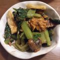 カタクリコ's cooksnap of when they made 油揚、小松菜のサバ味噌和え.
