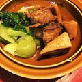 kitori-san's cooksnap of when they made スペアリブと里芋の甘辛煮.