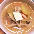 さっちゃん発酵おやつ's cooksnap of when they made 鮭と野菜のにんにくバター味噌汁石狩鍋風.