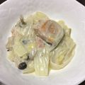 わたさな2016's cooksnap of when they made 鮭のクリーム煮.