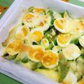 マダムカフェ♡'s cooksnap of when they made アボカドとゆで卵のバジルマヨチーズ焼き.