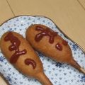 きらり流れ星's cooksnap of when they made アメリカンドッグ.