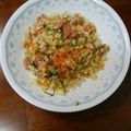 iguho's cooksnap of when they made 簡単！フライパンで炒めピラフ.