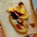 クックBNQ5PD☆'s cooksnap of when they made 青海苔香る❀卵焼きの和トースト.