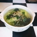 ★サンセット★'s cooksnap of when they made シャキッとレタススープ.