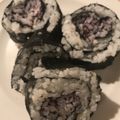 Yokchina's cooksnap of when they made ラブリー♡ハートの巻き寿司♡(キャラ弁).