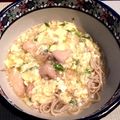 Kikuk0_66c's cooksnap of when they made 生姜たっぷり鶏肉のかきたまうどん.