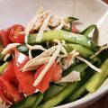 低カロ探検隊's cooksnap of when they made 鶏胸肉の夏サラダ【男の簡単サラダ】.