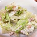 卵せんべい's cooksnap of when they made ツナとキャベツのマヨポン和え.